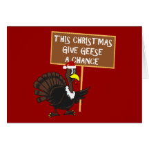 Spoof give peace a chance cards