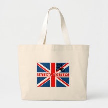 Spoof Union Jack Canvas Bag