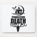 Spookhaus Records Death Metal Logo mousepads