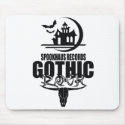 Spookhaus Records Gothic Rock Logo mousepads
