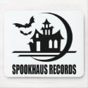 Spookhaus Records Logo mousepads
