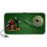Spooky Barn Halloween Doodle Speaker