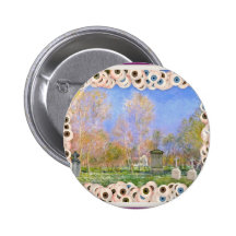 Spooky Halloween Monet Springtime In Giverny Pins
