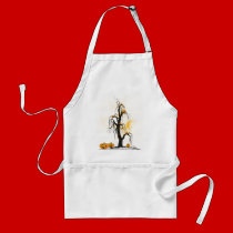 Spooky Halloween Trees aprons