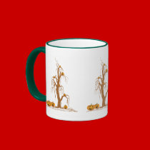 Spooky Halloween Trees mugs