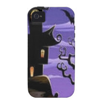 Spooky house design vibe iPhone 4 cover