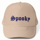 spooky logo hats
