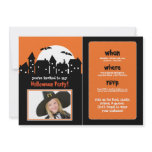 Spooky Moon Halloween Party Invite (photo) invitations