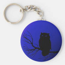 Spooky Night Owl Keychains