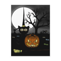 'Spooky Night' Post Cards
