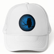 Spooky Owl Blue Moon