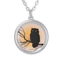 Spooky Owl Custom Jewelry
