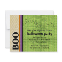 Spooky, Scary, Fun Invitations
