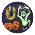 Spooky stickers