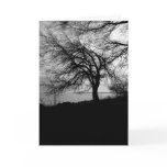 Spooky Tree Card- Edgar Allan Poe Quote