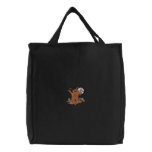 Spooky Tree embroidered bags