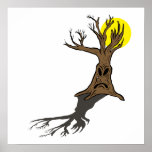 Spooky tree posters