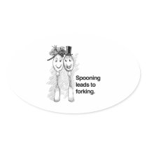 Spooning leads to forking