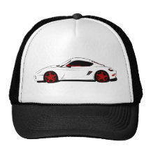 Sport car trucker hat