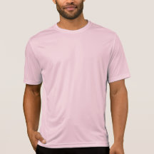Sport-Tek Competitor Men's Plain Pink T-Shirt