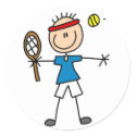 Sport Tennis Sticker