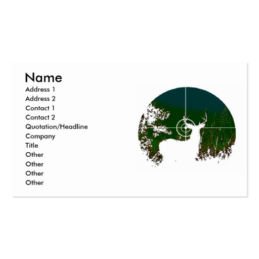 Sporting Goods Business Card