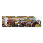 Sporting Life, 'Lady Luck Wins the Derby' Vintage Bumper Sticker