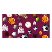 Sports Ball Bookmark Photo Cards
