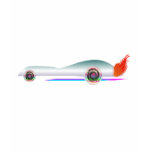 Sports Car A1 t-shirts