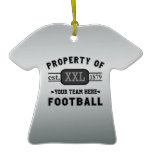 Sports Football: Property of Your Team Customised