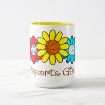 Sports Girl - Basketball Mug