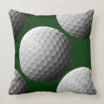 sports golf balls throw pillow pillows