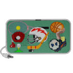 Sports Sports Sports design on a speaker speakers
