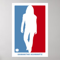 Sports Star Bat Mitzvah Poster