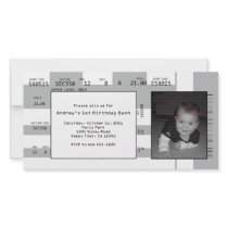 Sports Ticket Invitation