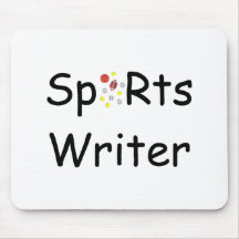Sports Writer Mousepad