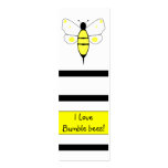 Spotted Bumble Bee Bookmark business cards