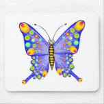 Spotted Butterfly 1 mousepads