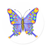 Spotted Butterfly 1 stickers