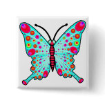 Spotted Butterfly 2 buttons