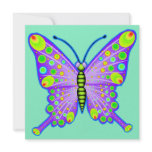 Spotted Butterfly 3 invitations