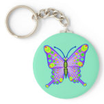 Spotted Butterfly 3 keychains
