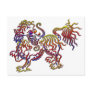 spotted fancy lion post cards