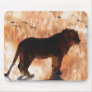 Spotted Lion African Wild Cat Mousepad