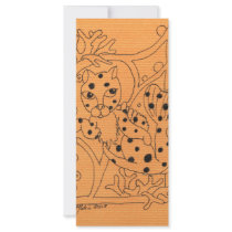 Spotted MerCat Personalized Rack Card