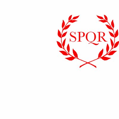 SPQR Laurel Roman shirt