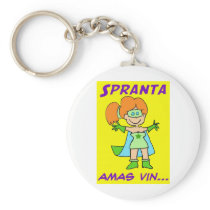 spranta esperanto amas vin keychains