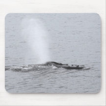Spray Blowing Humpback Print Mousemat
