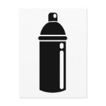 Spray can postcards