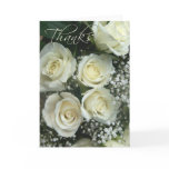 Spray of cream rose Thank you notes! cards